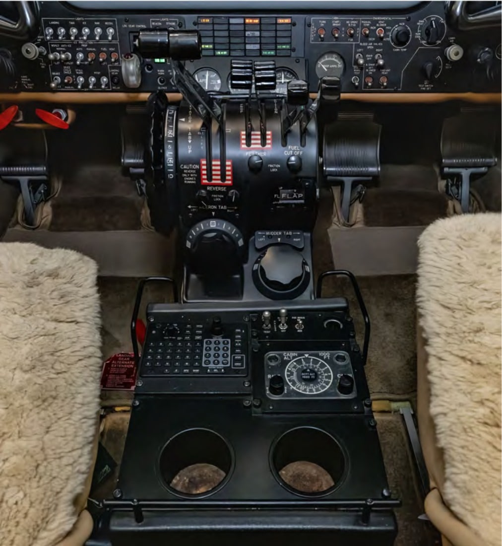 1988 King Air B200 Cockpit